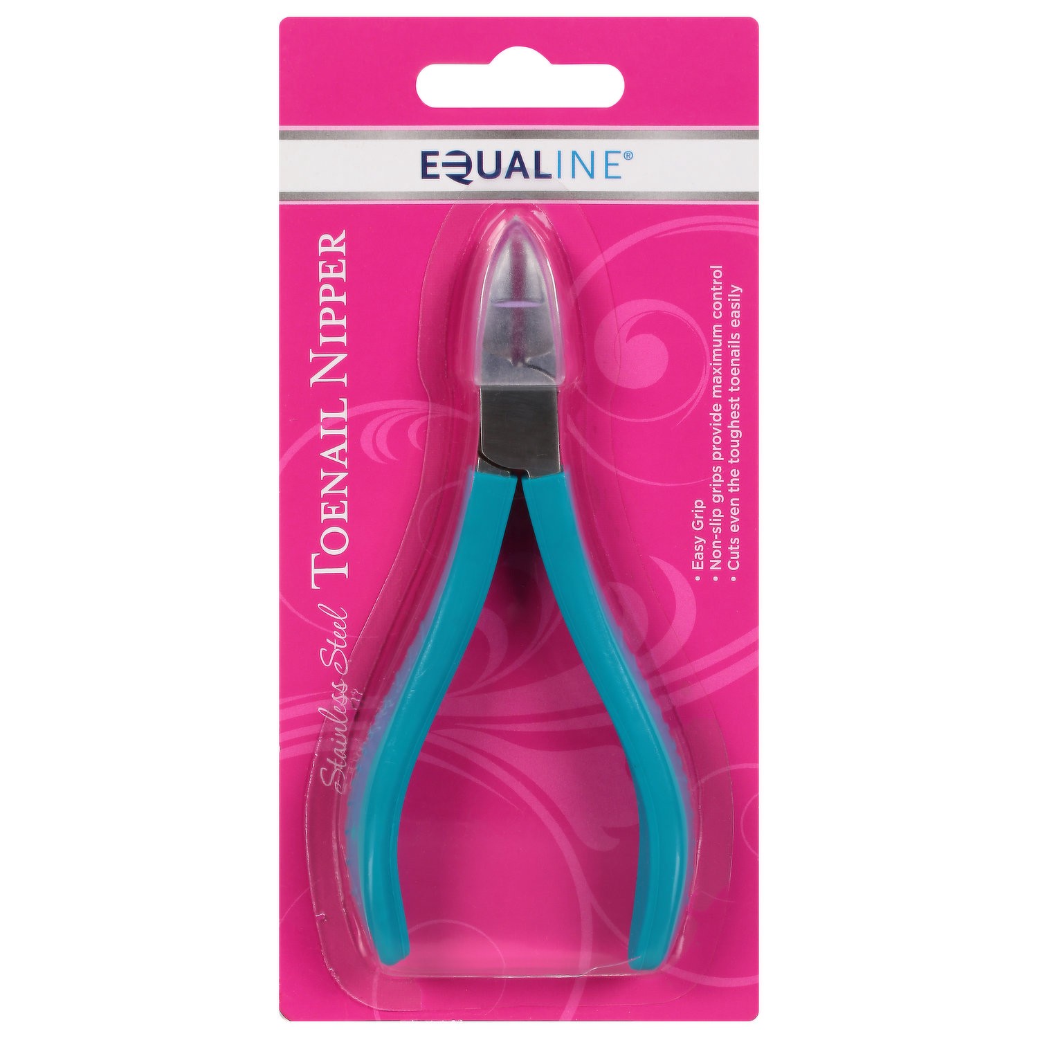 slide 1 of 1, Equaline Toe Nail Nipper Easy Grip, 1 ct