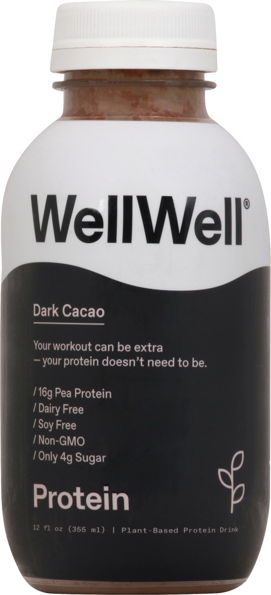 slide 1 of 7, Wellwell Juice Protein Raw Cacao 12 Oz, 12 oz