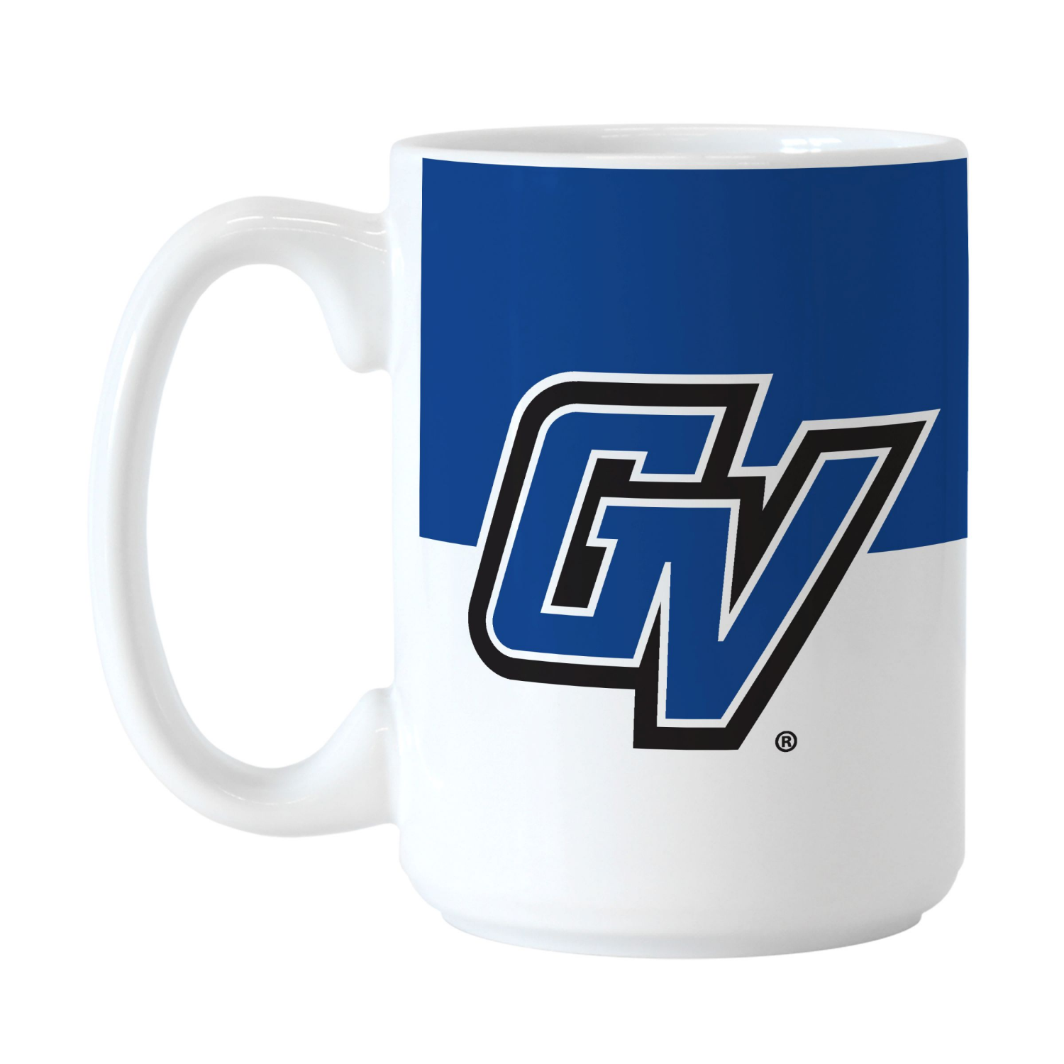 slide 1 of 1, GVSU 15oz Stripe Mug, 15 oz