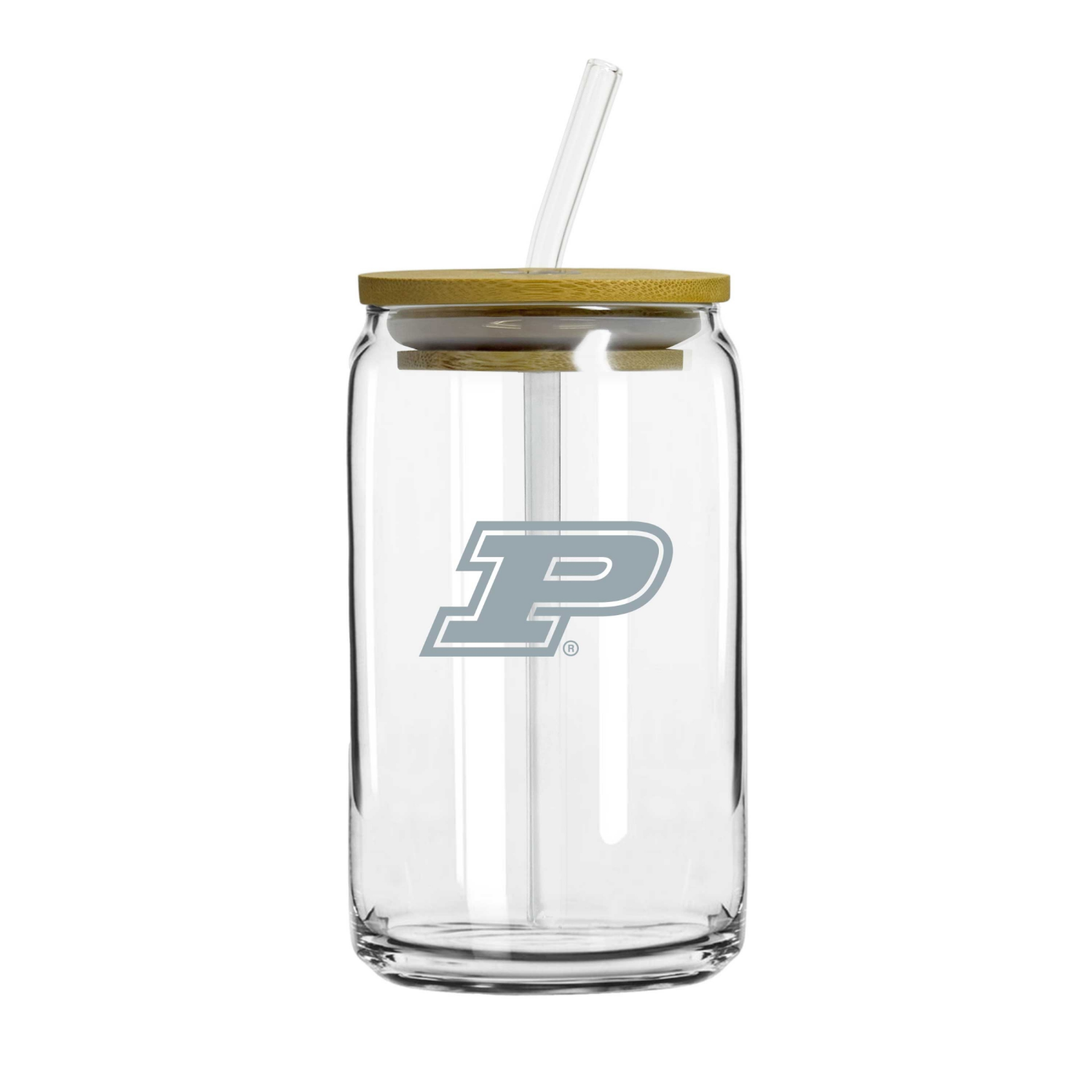 slide 1 of 1, Purdue 16oz Etch Glass Can, 16 oz