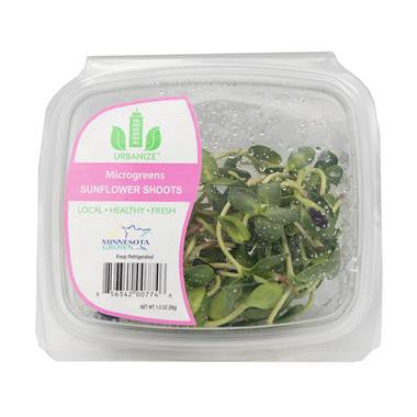 slide 1 of 1, Urbanize Farm Micro Greens Sunflower Shoots, 1 oz