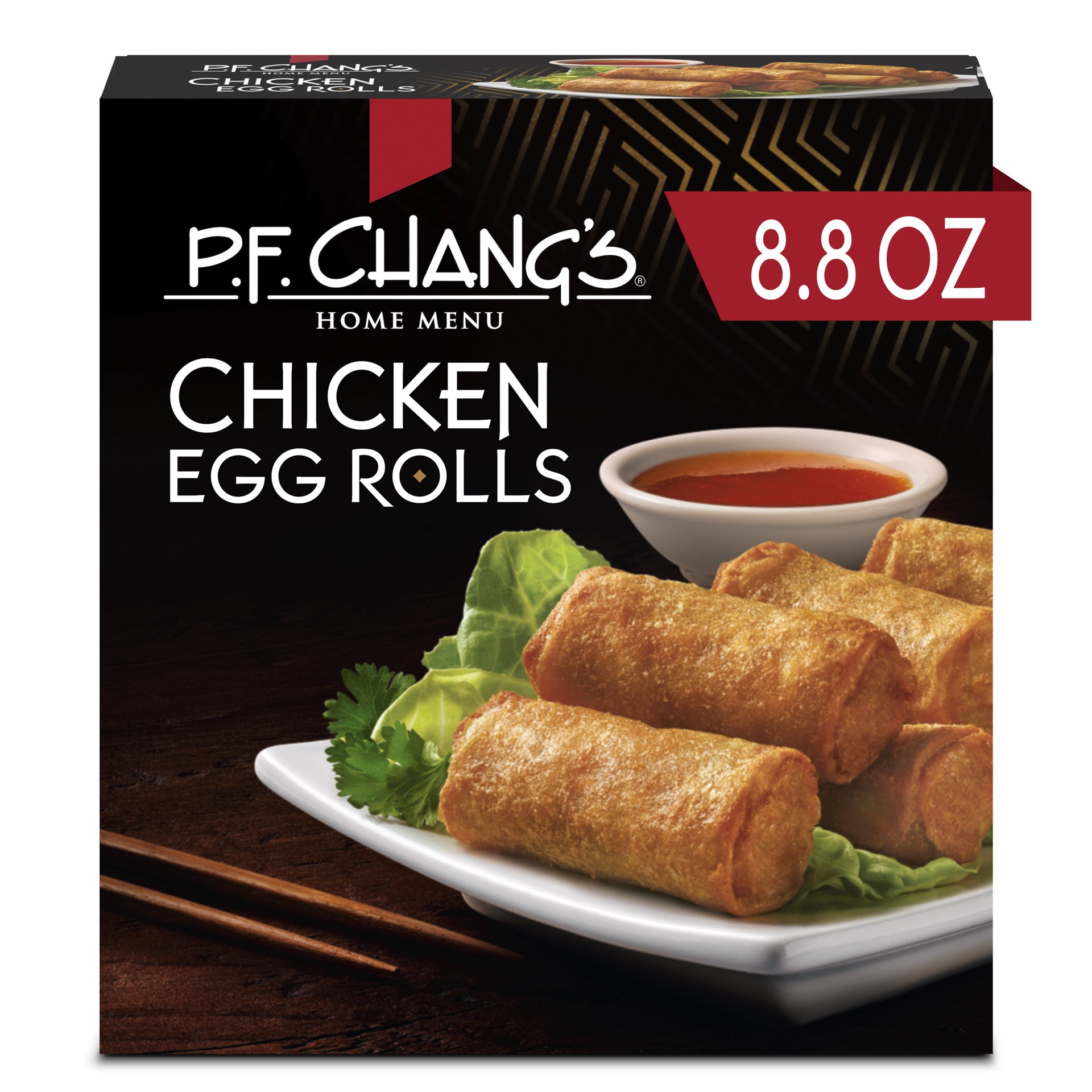 slide 1 of 5, P.F. Chang's Home Menu Chicken Egg Rolls 8.8 oz, 8.8 oz