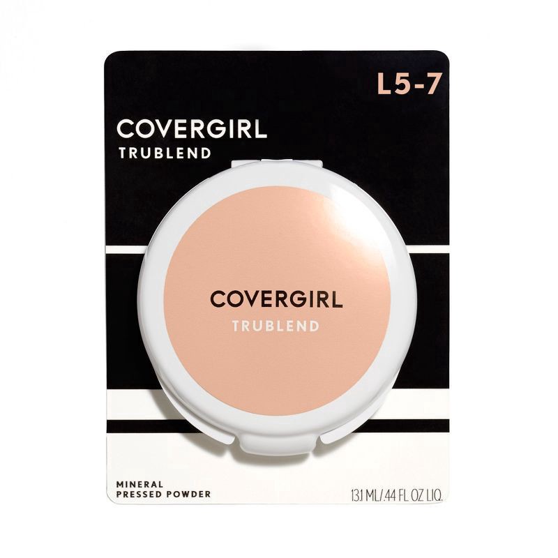 slide 1 of 5, Covergirl Trublend Pressed Powder, Translucent Light, 1 ct