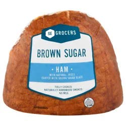 SE Grocers Brown Sugar Ham, Per lb