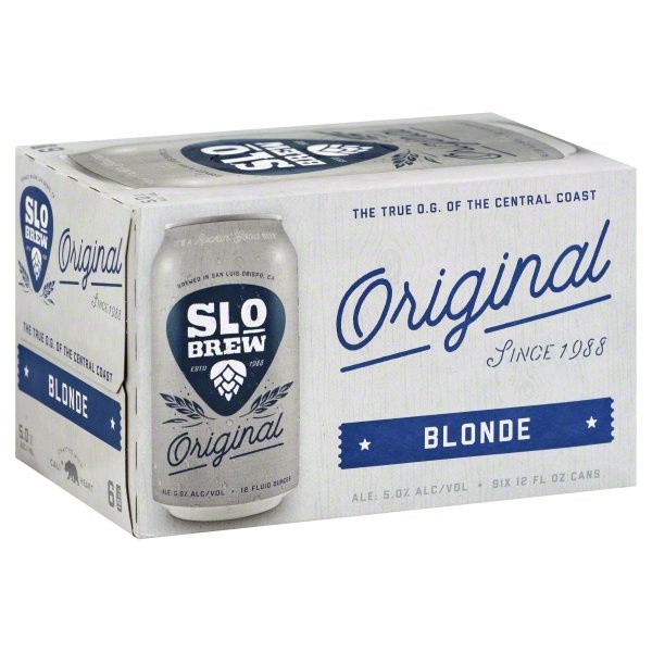 slide 1 of 1, Slo Brew Beer 6 ea, 6 ct