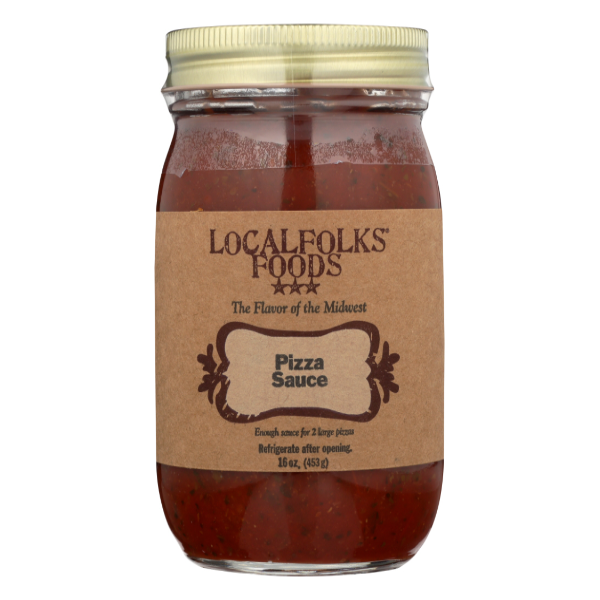 slide 1 of 1, LocalFolks Foods Pizza Sauce, 16 oz