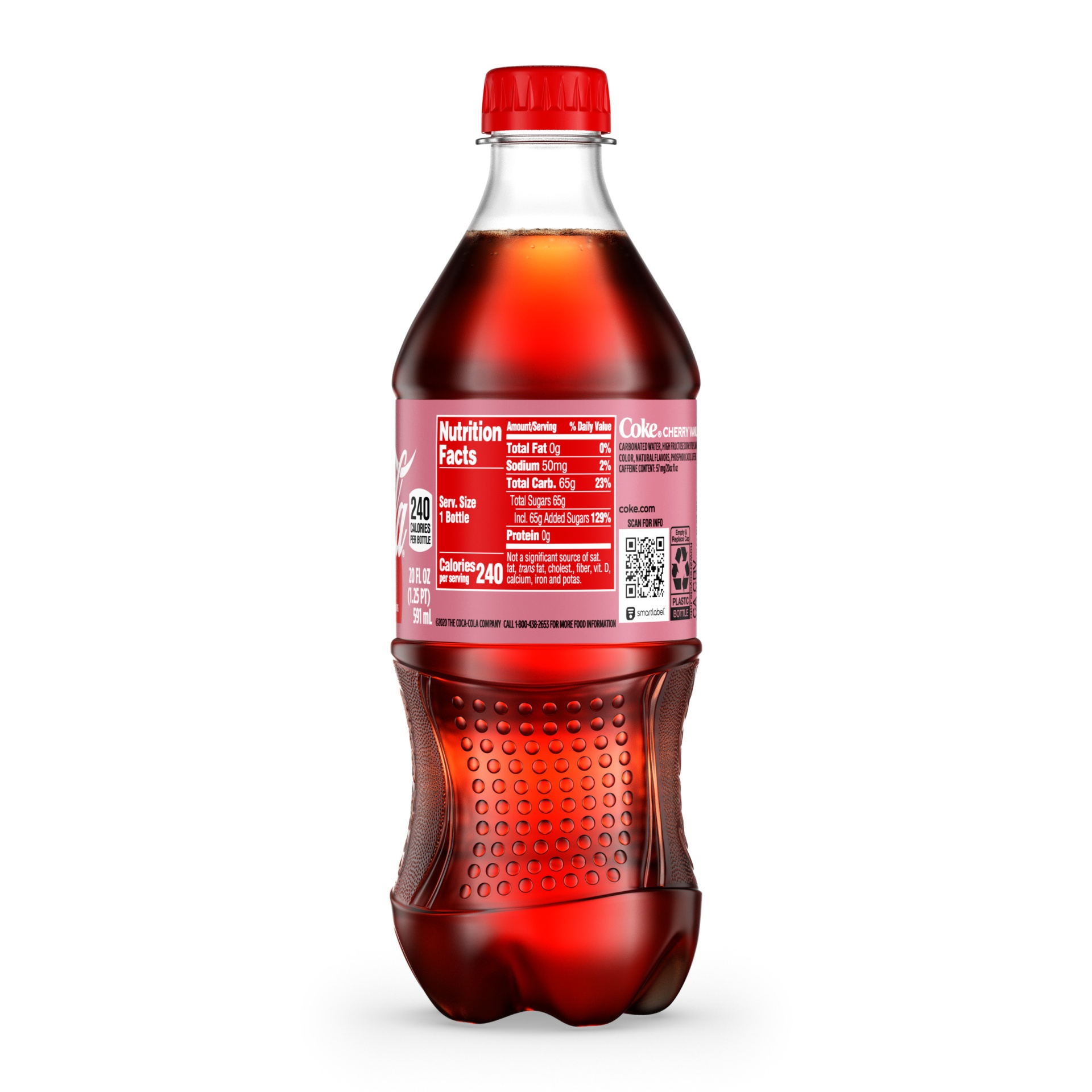 slide 4 of 12, Coca-Cola Cherry Vanilla, 20 fl oz