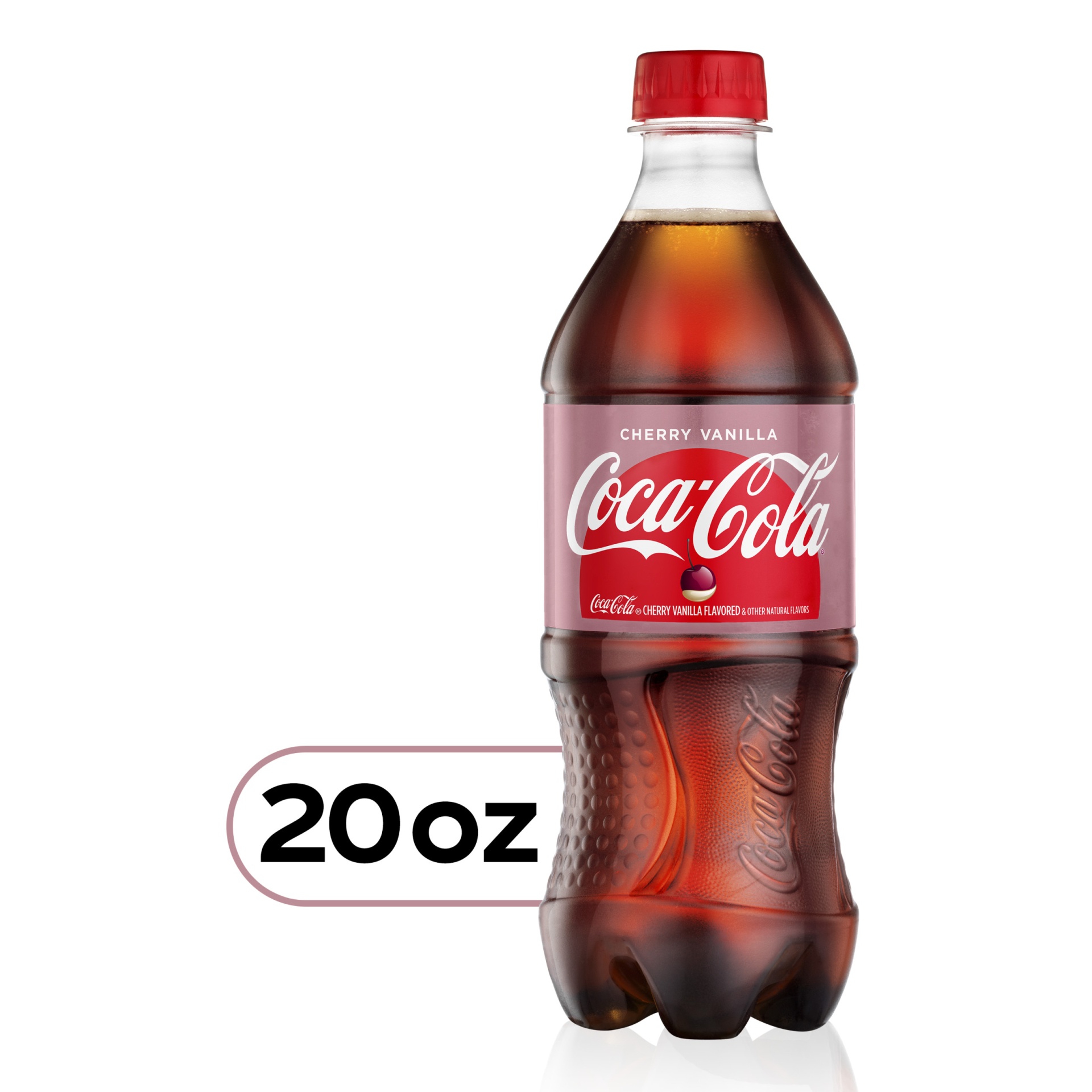 slide 1 of 12, Coca-Cola Cherry Vanilla, 20 fl oz