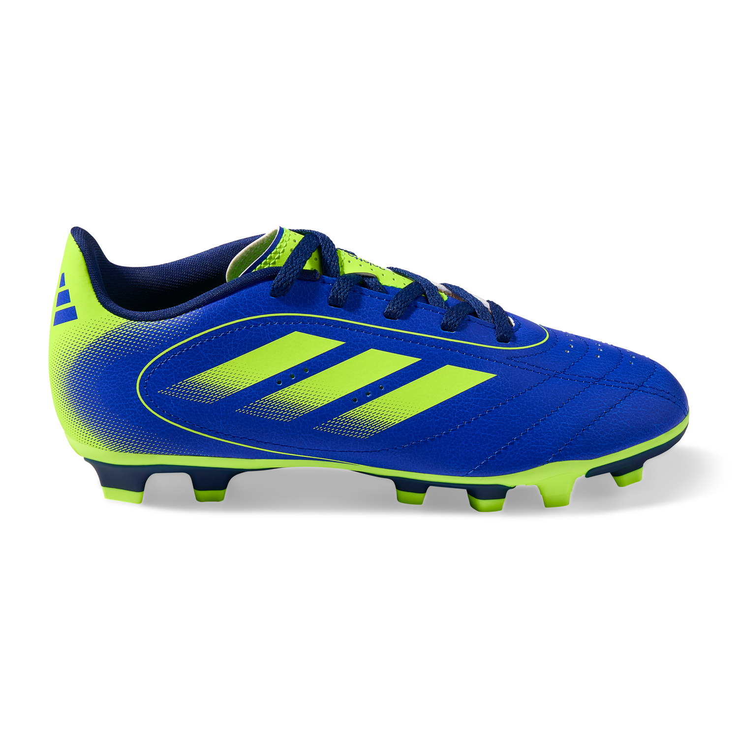 slide 3 of 4, Adidas Kids Goletto IX Soccer Cleats, Blue/Yellow, Size 13K, 1 ct