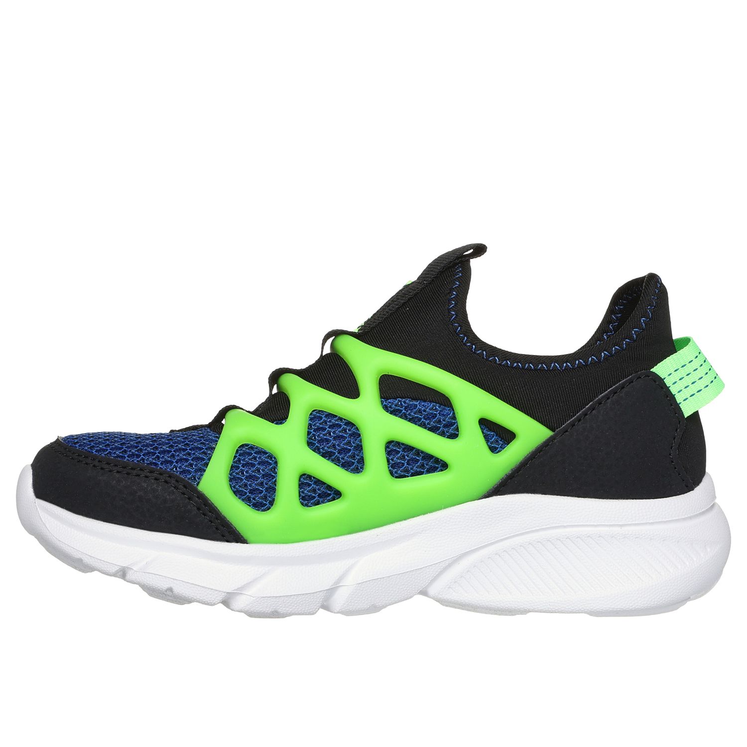 slide 3 of 5, Skechers Boys' Skech Faster Athletic Shoes, Blue, Size 3, 1 ct