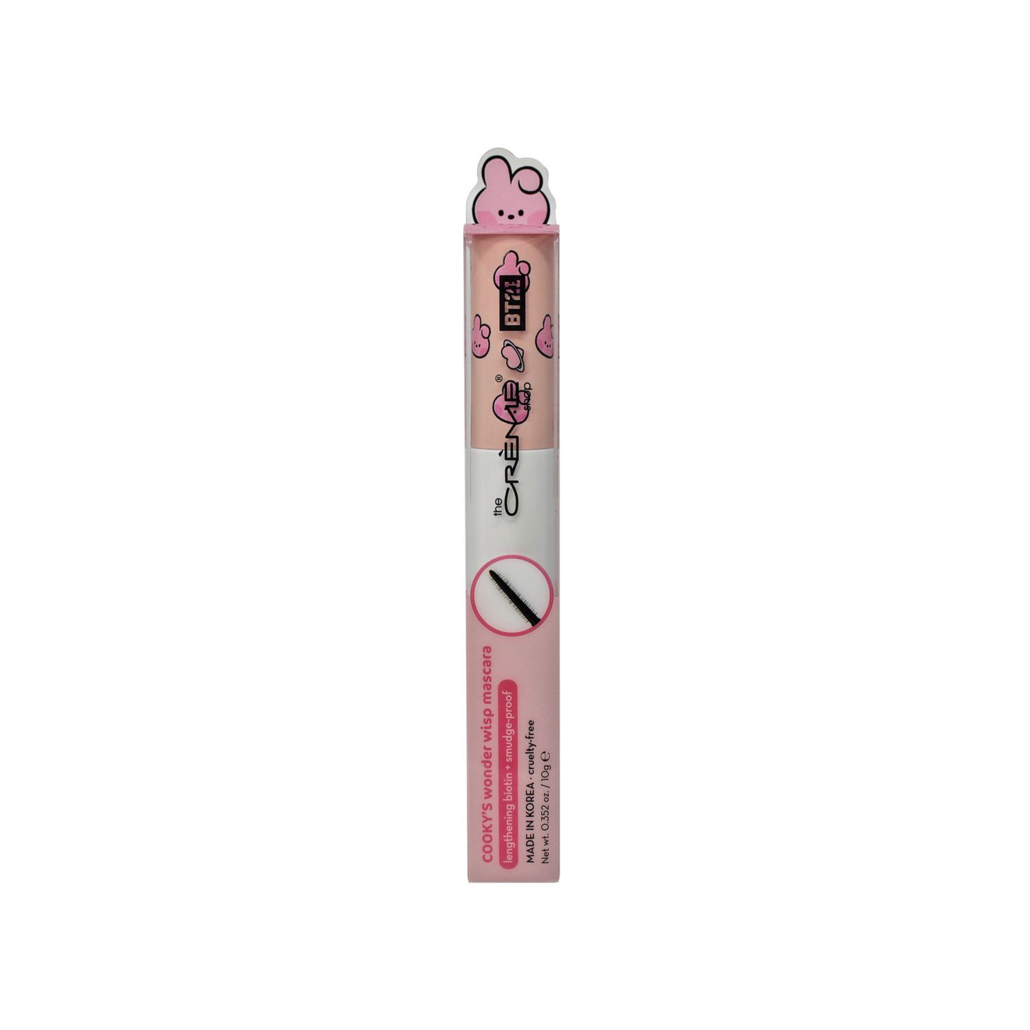 slide 2 of 3, The Crème Shop Tcs Bt21 Cooky's Wonder Wisp Lengthening Mascara, 1 ct