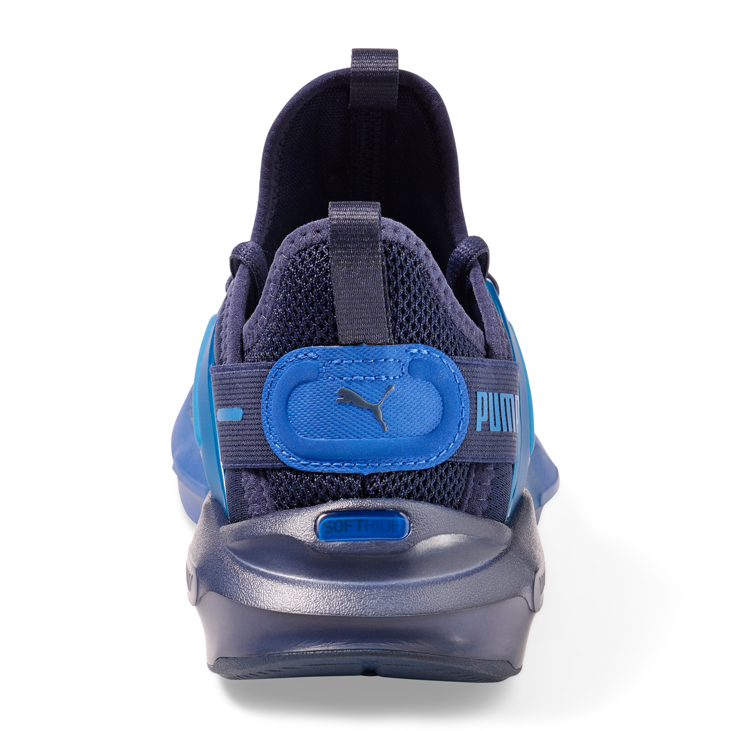 slide 2 of 6, Puma Boys Softride Enzo 5 Shoe, Navy, Size 4, Size 4