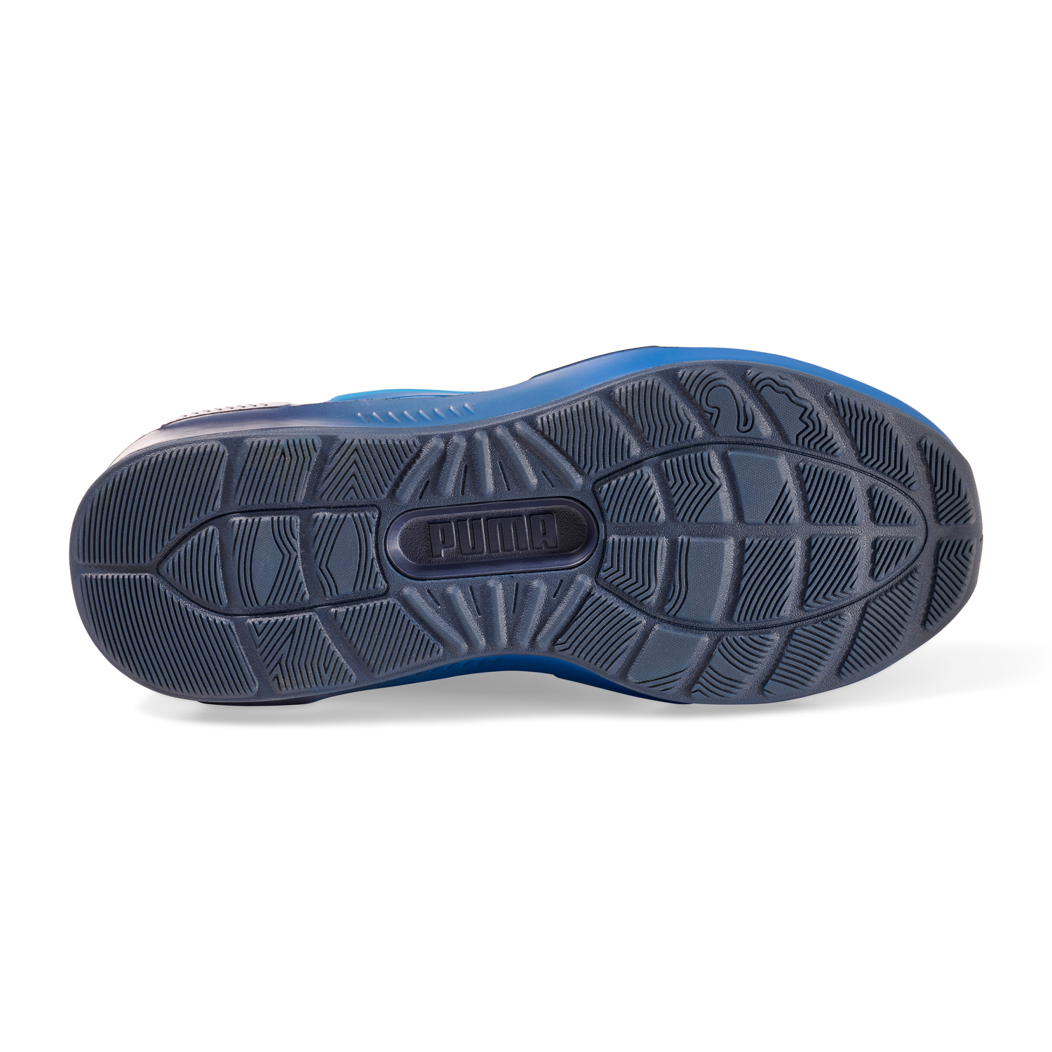 slide 3 of 6, Puma Boys Softride Enzo 5 Shoe, Navy, Size 4, Size 4