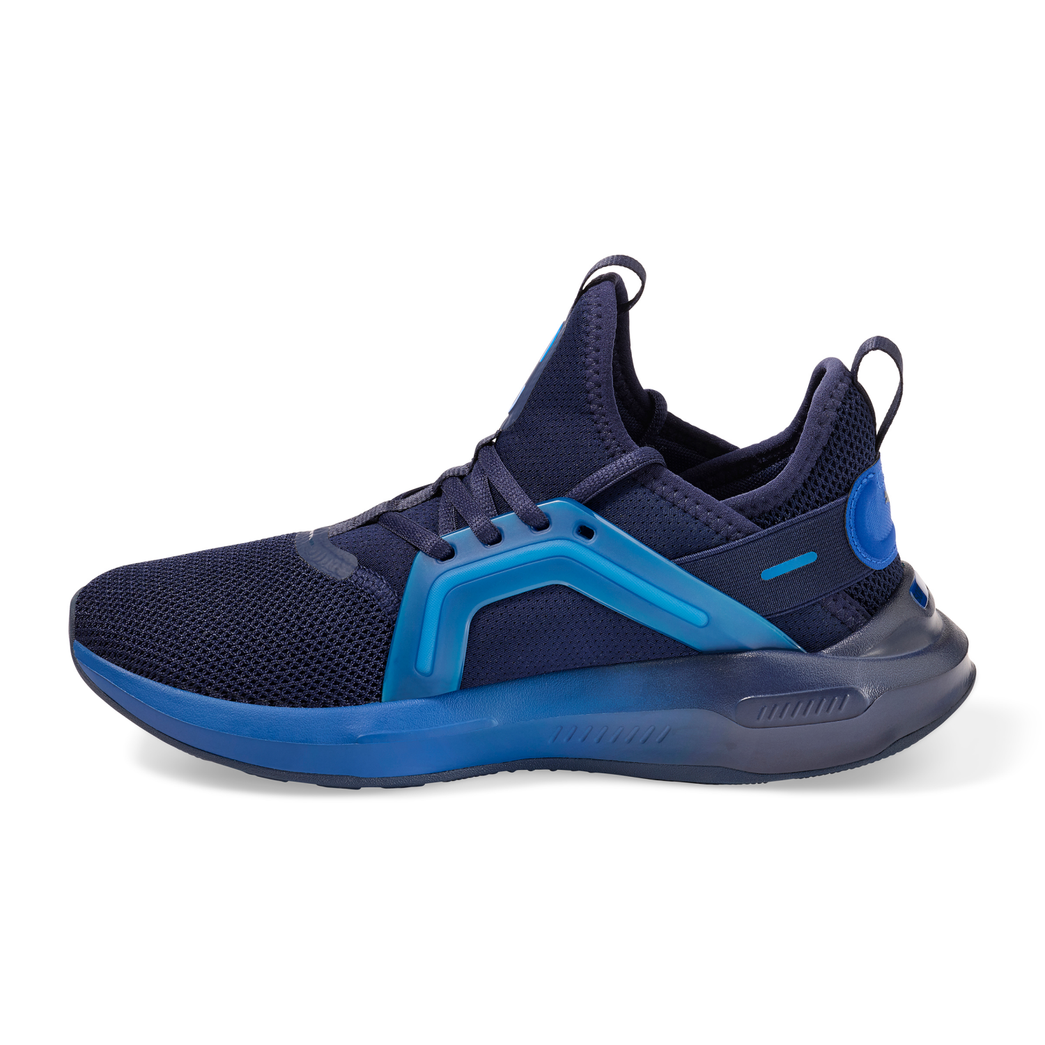 slide 4 of 6, Puma Boys Softride Enzo 5 Shoe, Navy, Size 7, Size 7