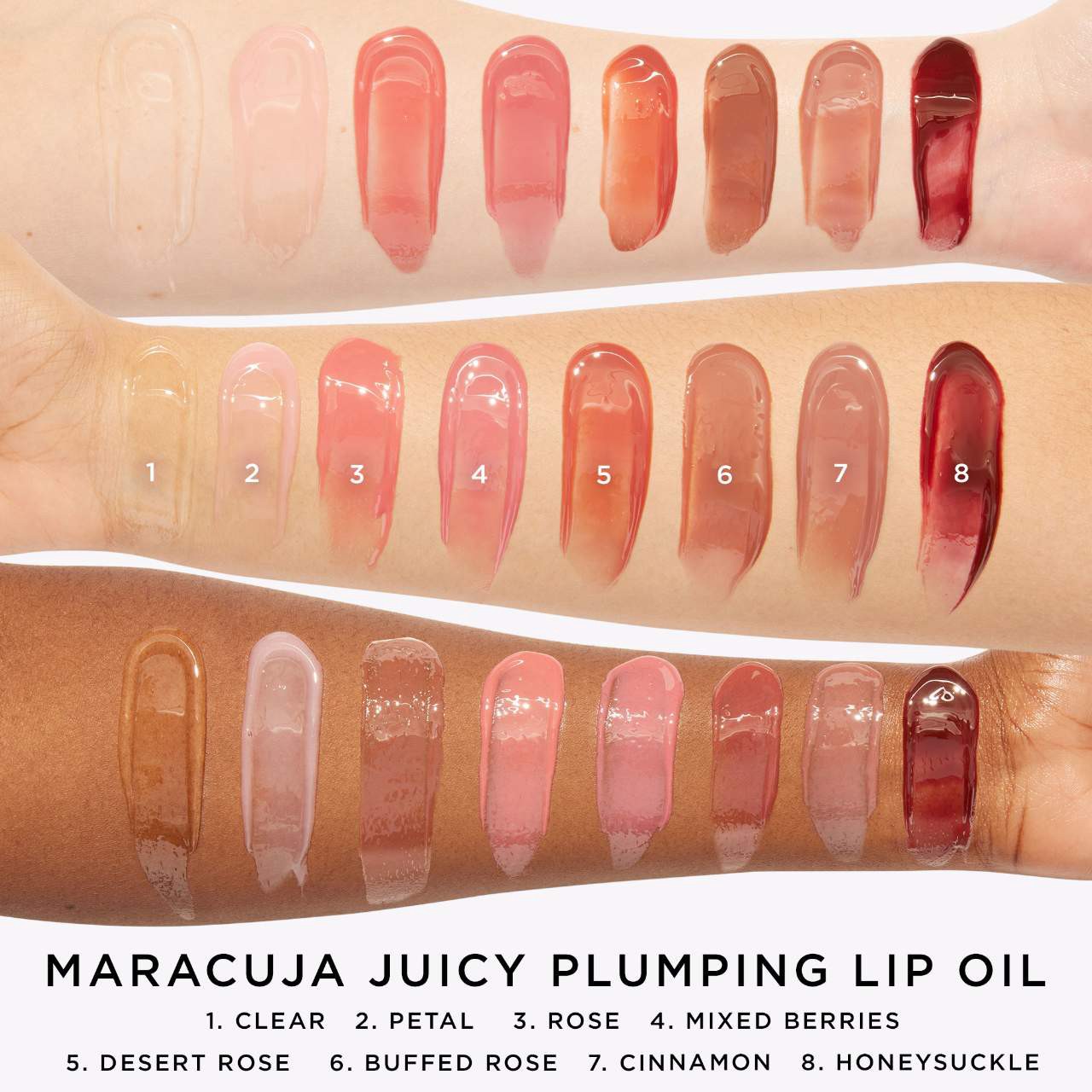 slide 4 of 11, tarte maracuja juicy lip plumping oil with hyaluronic acid mixed berries,