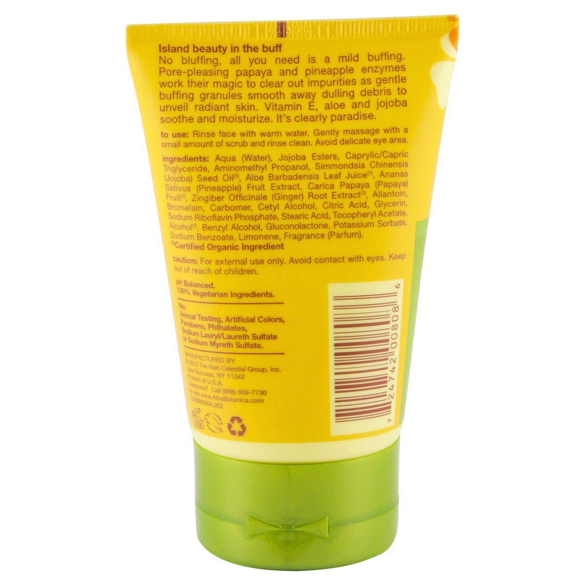 slide 3 of 10, Alba Botanica Pore Purifying Pineapple Enzyme Hawaiian Facial Scrub, 4 oz