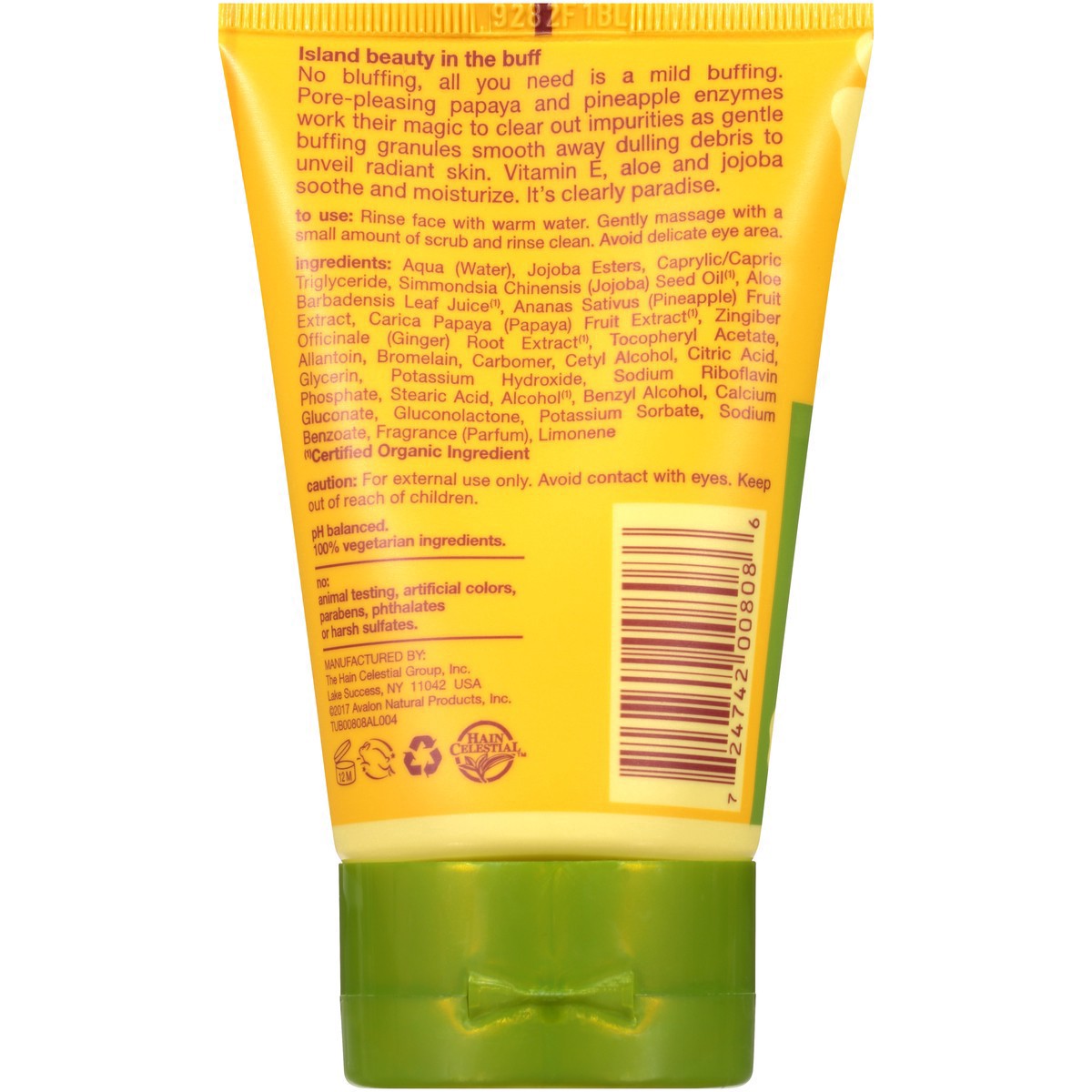 slide 6 of 10, Alba Botanica Pore Purifying Pineapple Enzyme Hawaiian Facial Scrub, 4 oz