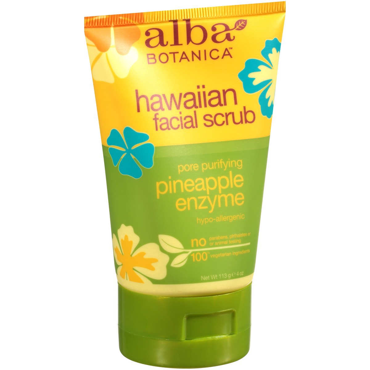slide 8 of 10, Alba Botanica Pore Purifying Pineapple Enzyme Hawaiian Facial Scrub, 4 oz