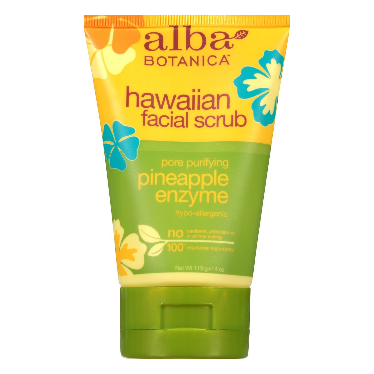 slide 9 of 10, Alba Botanica Pore Purifying Pineapple Enzyme Hawaiian Facial Scrub, 4 oz