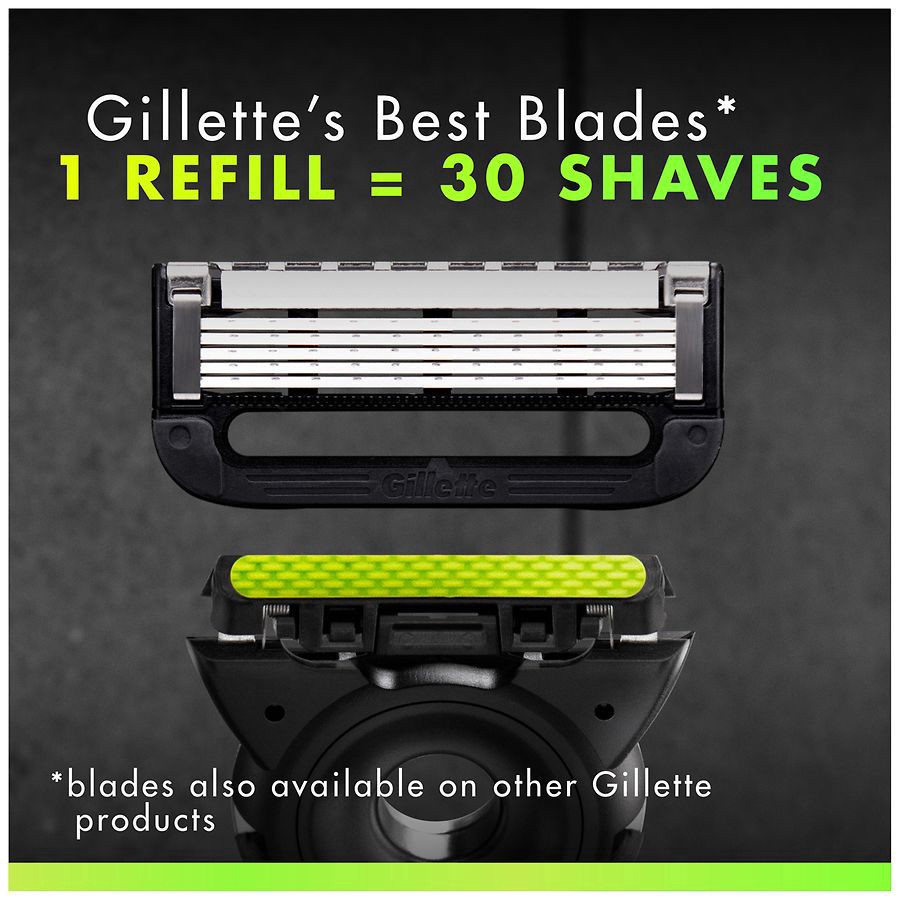 slide 5 of 5, GilletteLabs Exfoliating Bar Shaving Razor For Men, 1 ct