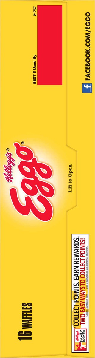 slide 10 of 13, Eggo Frozen II Homestyle Waffles 16 ea, 16 ct