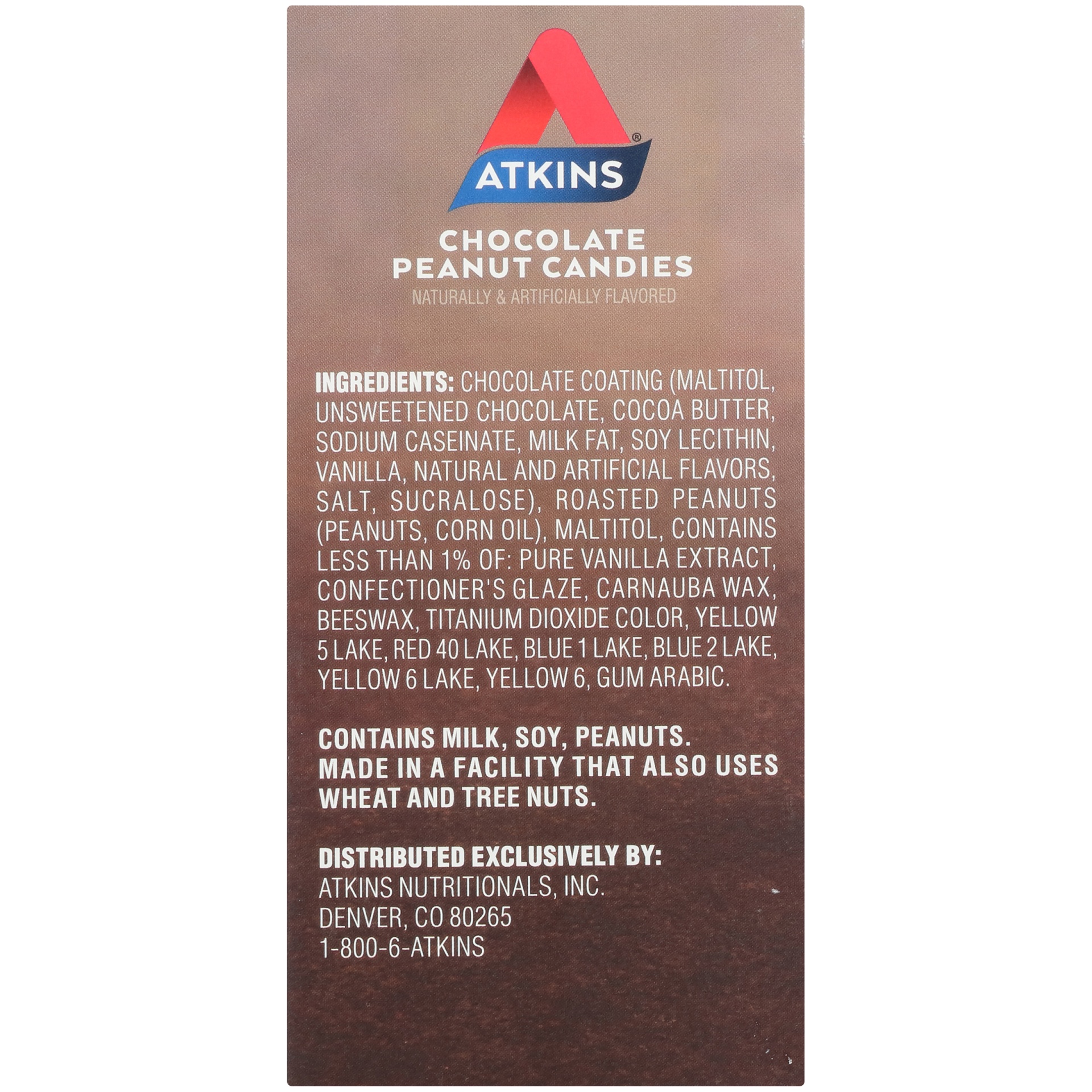 slide 5 of 8, Atkins Endulge Chocolate Peanut Candies, 5 ct; 1.2 oz