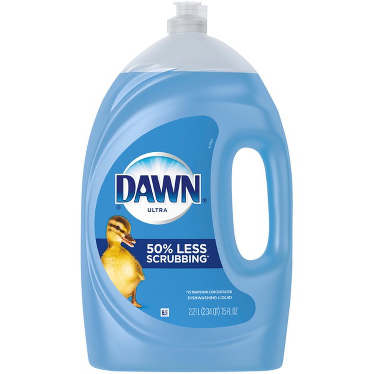 slide 1 of 1, Dawn Ultra Dishwashing Liquid Dish Soap, Original Scent, 75 fl oz