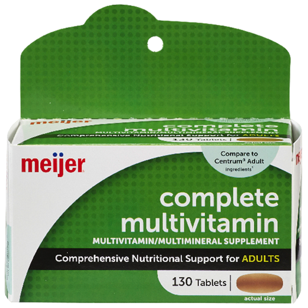 slide 1 of 29, Meijer Multivitamin Complete, 130 ct