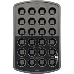 Kitchen & Table by H-E-B 24 Cup Mini Muffin Pan - Gun Metal