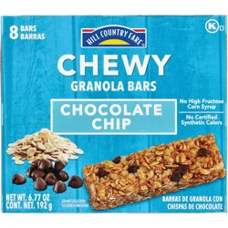 Hill Country Fare Chewy Chocolate Chip Granola Bars