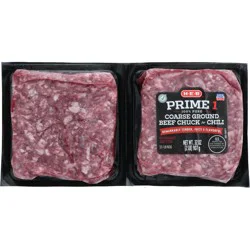 H-E-B Prime 1 Coarse Ground Beef Chuck for Chili