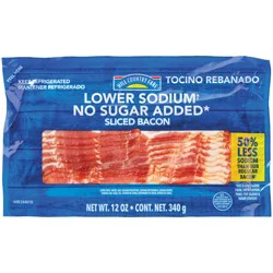 Hill Country Fare Lower Sodium No Sugar Added Sliced Bacon