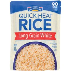 Hill Country Fare Quick Heat Long Grain White Rice