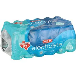 H-E-B Electrolyte Water 24 pk Bottles Texas-Size Pack