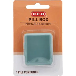 H-E-B Pocket Pill Box - Assorted Colors