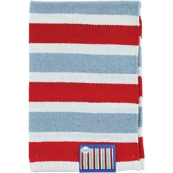 Destination Holiday Scatter Rug - Red White Blue Stripe