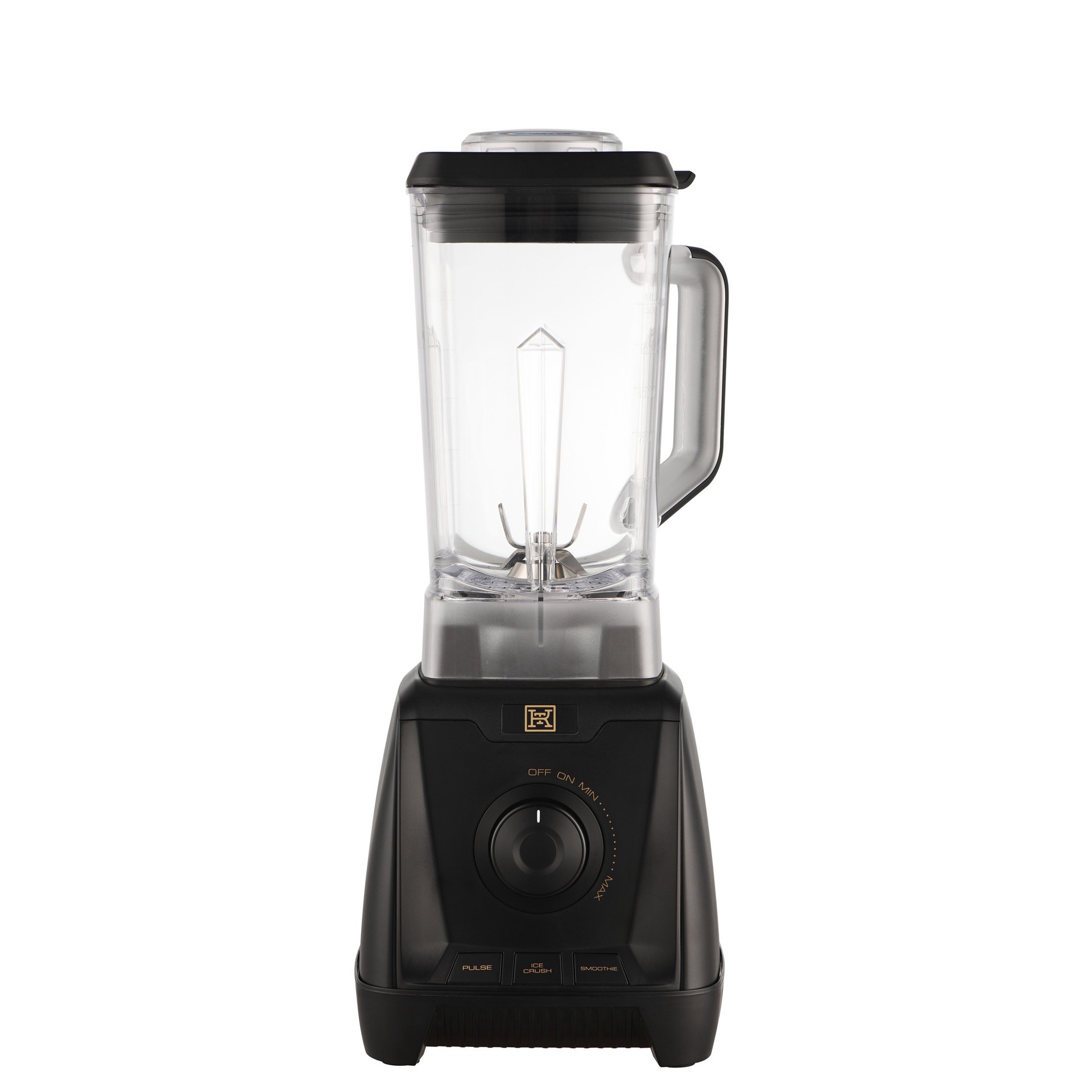 slide 1 of 1, Kitchen & Table by H-E-B 1200W Blender - Classic Black, 1.5 liter