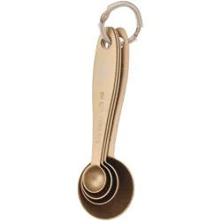 Kitchen & Table by H-E-B Measuring Spoons - Gold