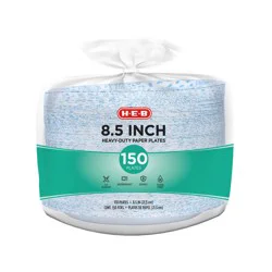 H-E-B Heavy Duty 8.5 in Lunch Paper Plates