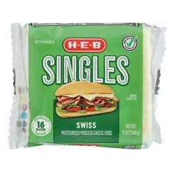 H-E-B Swiss Singles