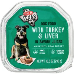 H-E-B Texas Pets Dog Food Turkey & Liver