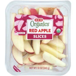 H-E-B Organics Fresh Red Apple Slices