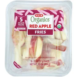 H-E-B Organics Fresh Red Apple Fries