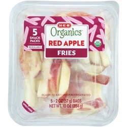H-E-B Organics Fresh Red Apple Fries