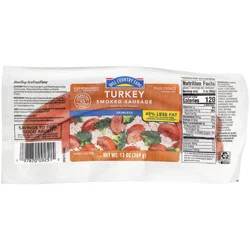 Hill Country Fare Turkey Smoked Sausage - Skinless
