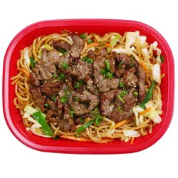 H-E-B Sushiya Beef Lo Mein Noodle Bowl (Sold Hot)