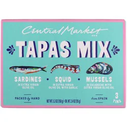 Central Market 3 Tins Tapas Mix
