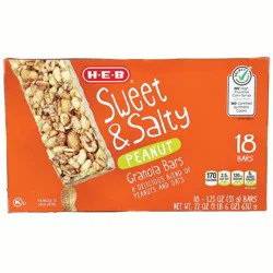 H-E-B Sweet & Salty Peanut Granola Bars