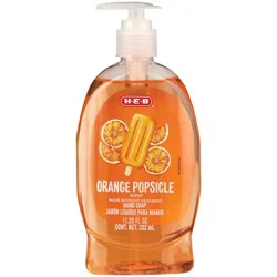 H-E-B Liquid Hand Soap - Orange Popsicle