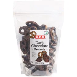 H-E-B Dark Chocolate-Covered Mini Pretzels